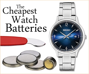 Cheapest Watch Batteries