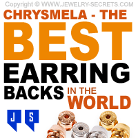 Chrysmela Catch  World's Most Secure Locking Earring Backs