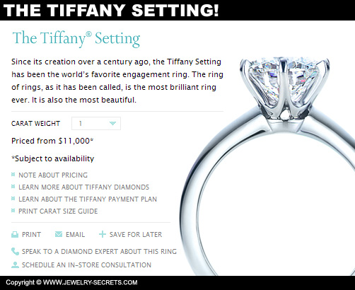 tiffany diamonds quality