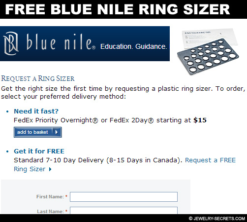 blue nile printable ring sizer