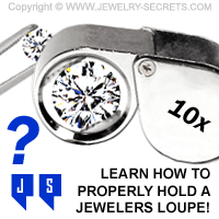 How to Use a 10X Loupe Correctly For Jewelry Inspection [Walkthrough]