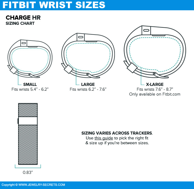 fitbit charge 2 size guide