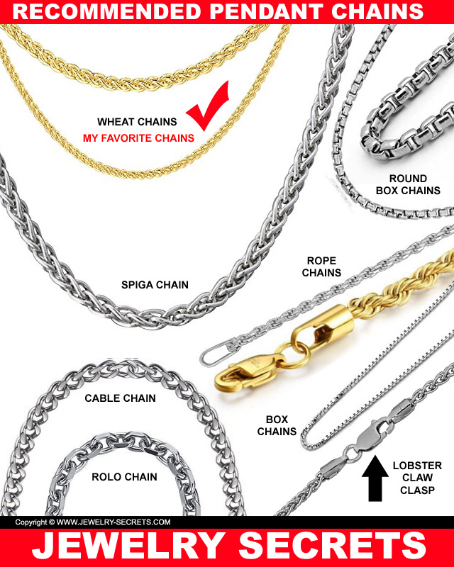 UPGRADE THOSE PENDANT CHAINS! – Jewelry Secrets