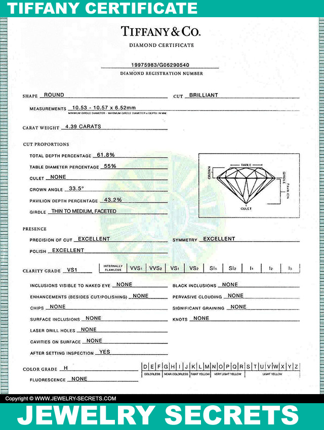 Sale diamond certificate of authenticity is stock