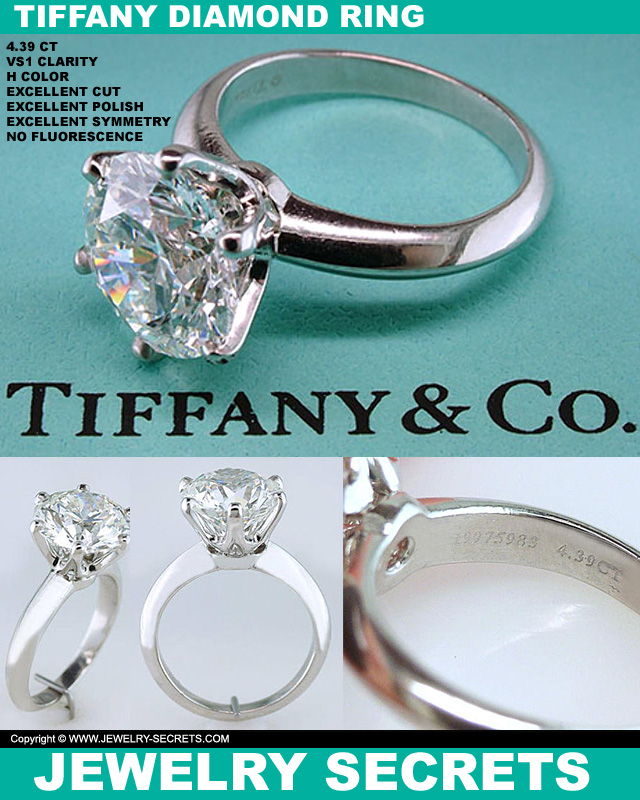 4 ct tiffany ring