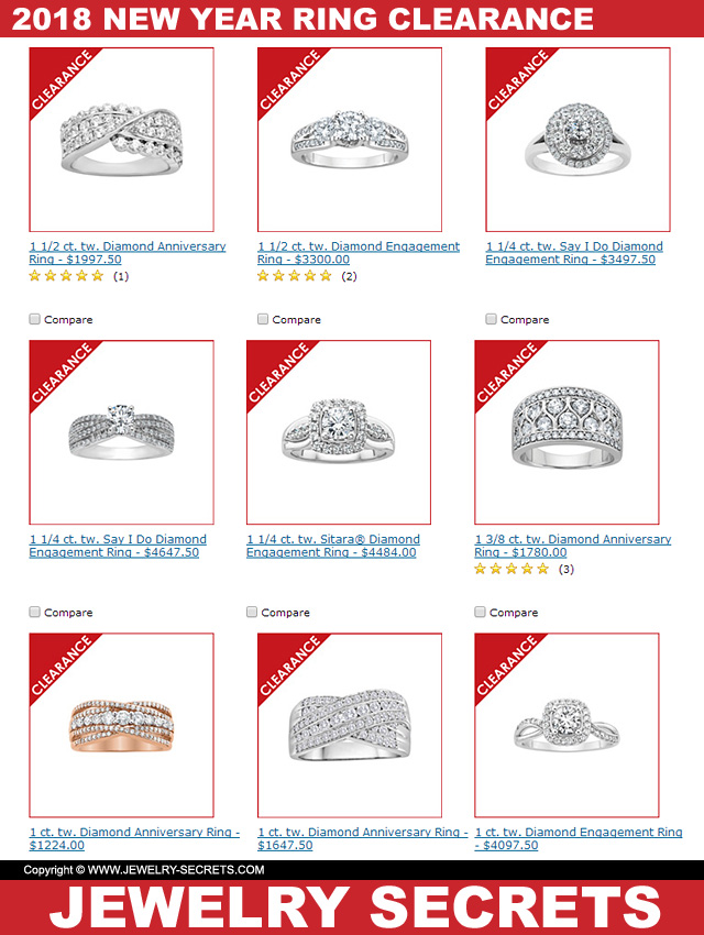 RING IN THE NEW YEAR WITH A CLEARANCE SALE ON RINGS – Jewelry Secrets