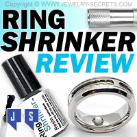 Ringshrinker Ring Size Reducer, UV Flashlight Pack 