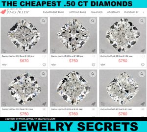 THE CHEAPEST HALF CARAT DIAMONDS – Jewelry Secrets