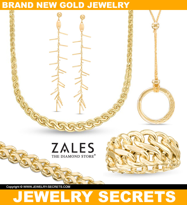 Brand New Gold Jewelry From Zales