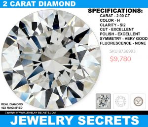 DIAMOND DEAL OF THE DAY: 2 CARATS FOR THE PRICE OF 1 – Jewelry Secrets